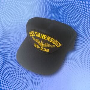 NWOT U.S. Navy USS Silversides SS-236 made in USA snapback hat, one size